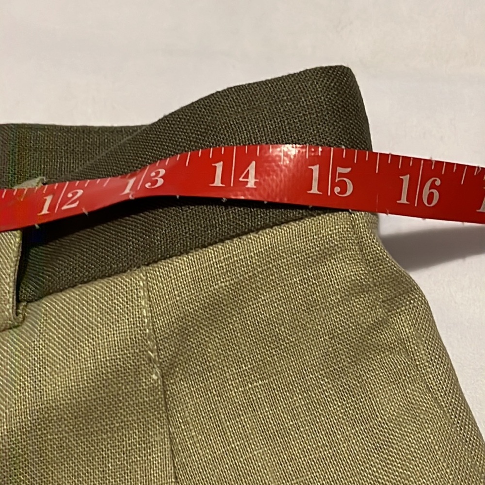 ✨H.P.✨ NWTS F.P. TAILORED LINEN PANTS (10) - Picture 12 of 15